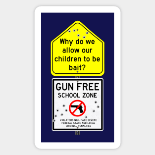 Gun Free School Zones Sticker